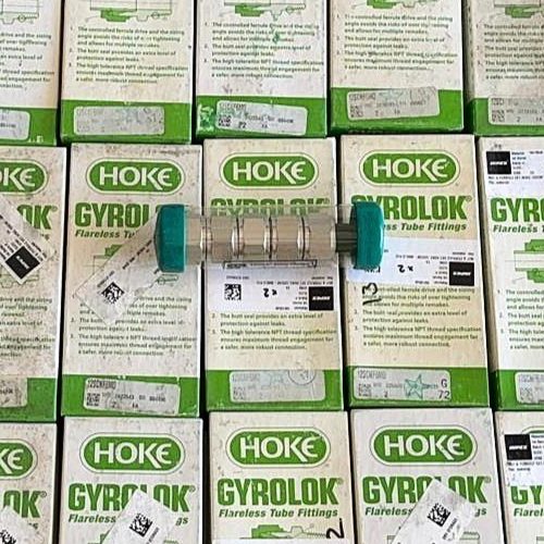 Gyrolok Hoke 12SCNF 6M0 Nut & Ferrule Set 3/4" Tube – Stainless Steel - 100 Sets