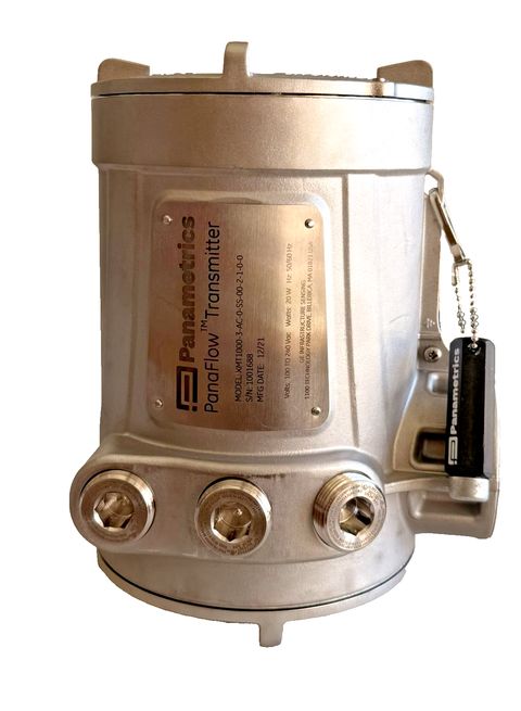 Panametrics PanaFlow XMT1000 Ultrasonic Flow Transmitter 3-Path AC Stainless