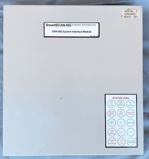 SmartSCAN-NG 2300-502 System Interface Module Railroad Defect Detector