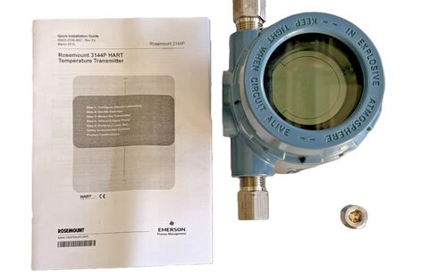 Rosemount 3144P HART Temperature Transmitter PT100 IECEx FM IP66/68 NEW